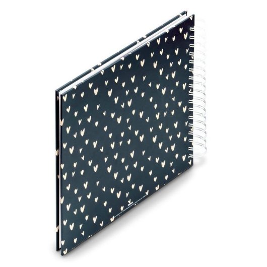 Album fotografico Hama Lovely blu 100 pagine spirale 10 x 15 cm FSC