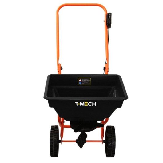 Esparcidor de semillas MonsterShop T-Mech 25L ruedas grandes y 10 ajustes