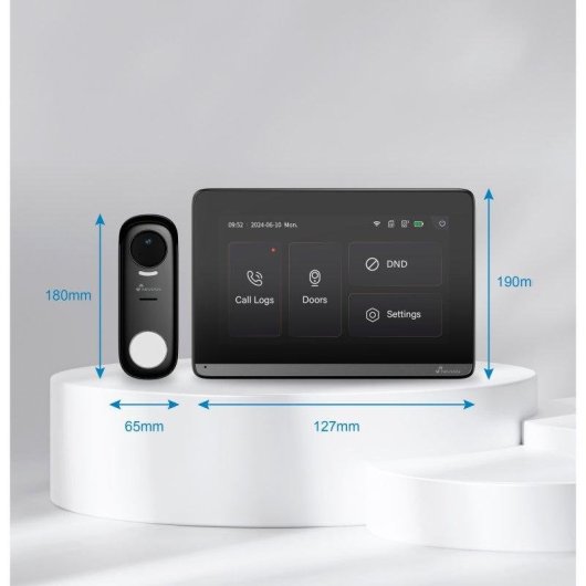 Videoportero WiFi Nivian Pantalla 7” Full HD Visión Nocturna