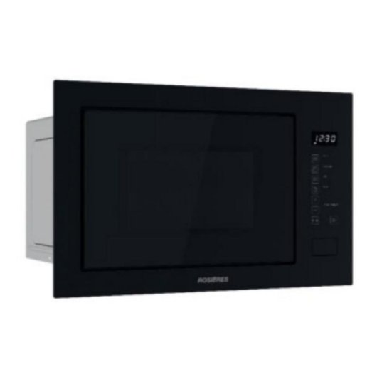 Microonde Rosieres RO38FL7N25LWB 28L 850W Grill 1200W Vetro Nero