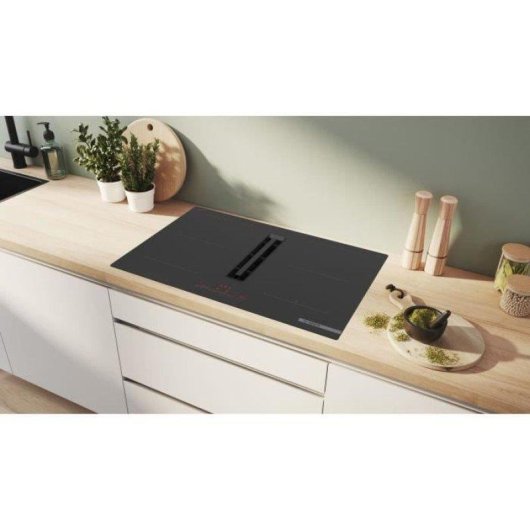Induktionskochfeld Bosch Serie 6 PVQ811H26E 4 Zonen Home Connect schwarz