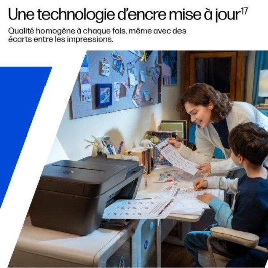 Impressora Jato de Tinta Wi-Fi HP DeskJet 4330 multifunções cor