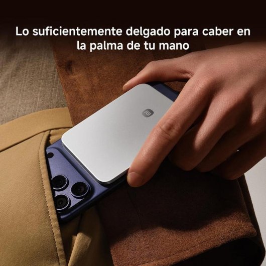 Power Bank Xiaomi UltraThin Magnetic 5000 mAh 22,5 W Carga inalámbrica Negro