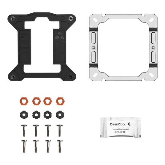 Refrigeração Ar Deepcool Socket AM4 AM5 LGA1700 120mm AG400 G2 Preto
