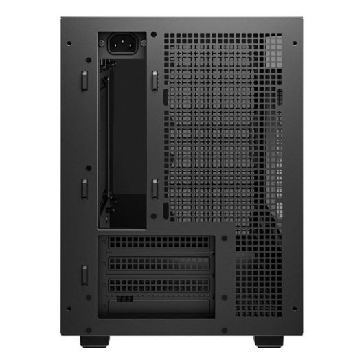 Torre DeepCool CH260 WOOD Micro ATX Negro Madera Vidrio Templado Gaming