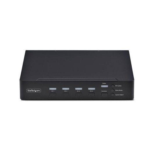 KVM Switch StarTech P4AD122M DisplayPort 4K60 USB 3.0 Multiview