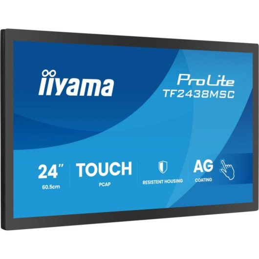 Ecran PC iiyama TF2438MSC-B2 23,8" Full HD 120Hz IPS Tactile Haut-parleurs VESA