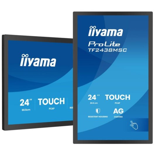 Ecran PC iiyama TF2438MSC-B2 23,8" Full HD 120Hz IPS Tactile Haut-parleurs VESA