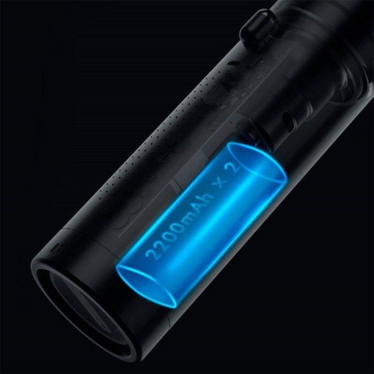 Aspirador de Mão Roidmi Nano Preto 8W 25min Filtro HEPA LED