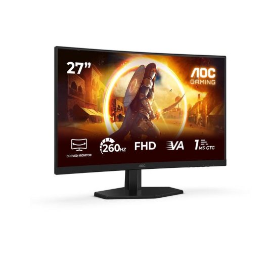 Monitor AOC G4 C27G42ZE 27" FullHD 260Hz VA Curvo HDR10 0,3ms Frameless