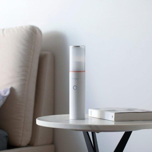 Aspirador de Mão Roidmi Nano Branco 8W 25min Filtro HEPA Ultra-leve
