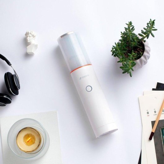 Aspirador de Mão Roidmi Nano Branco 8W 25min Filtro HEPA Ultra-leve