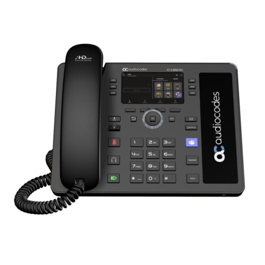Telefon Audiocodes C435HD Touchscreen 4,3 Android PoE Gigabit