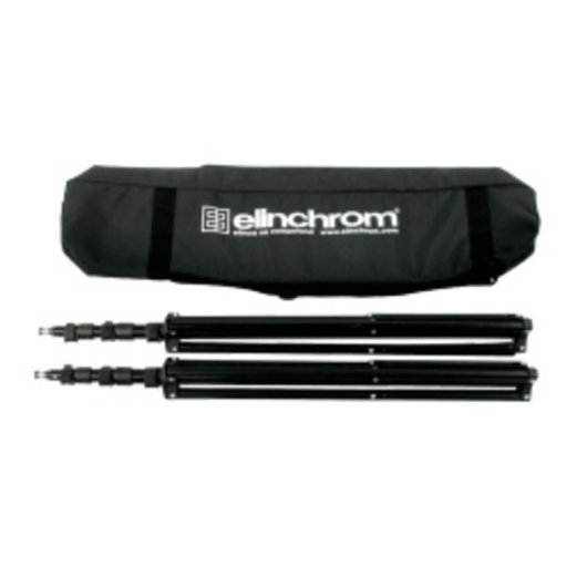 Tripé Elinchrom 30162 Preto 2,35 m com bolsa de transporte