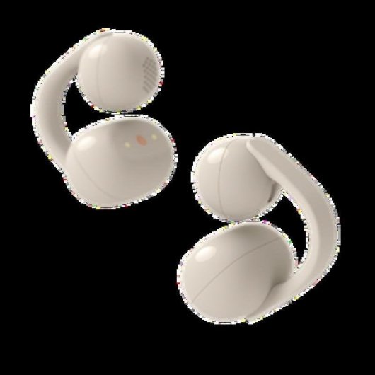 Auriculares Sony LinkBuds Clip sem fios Bluetooth desporto, chamadas, controlo tátil IPX4 bege