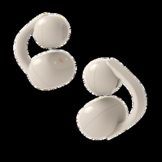 Auriculares Sony LinkBuds Clip sem fios Bluetooth desporto, controlo tátil, IPX4, bege