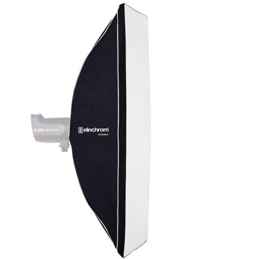 Softbox Elinchrom Rotalux Strip 50x130 cm Nylon Nero Resistente Calore