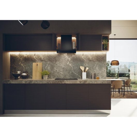 Campana extractora Haier HAPY6CBS4BG Canalização ou Recirculação 60cm LED preto