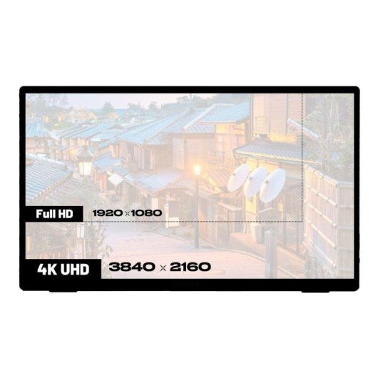 Écran PC JAPANNEXT JN-MD-IPS238U-C6 23,8" Ultra HD 4K 60Hz IPS HDR USB-C 14ms