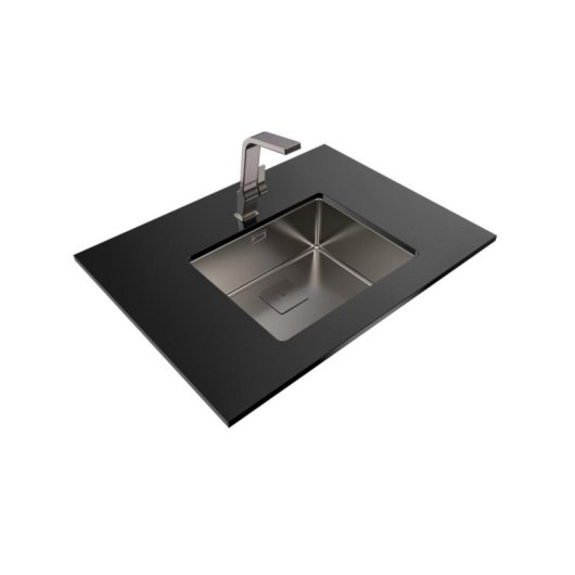 Lava-loiça Teka RS15 50.40 Titanium Aço 44 cm 1 Cuba SilentSmart