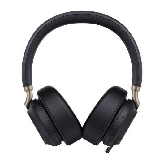 Auriculares Yealink BH76 Plus sem fios Bluetooth com Cancelamento de Ruído, Microfone e carregamento sem fios, preto
