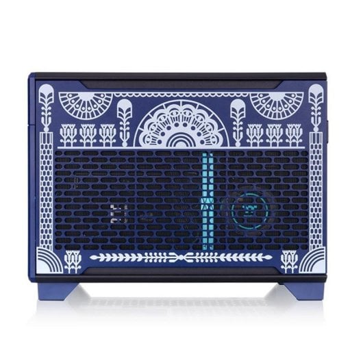 Torre Thermaltake TR100 Koralie Edition Mini-ITX Azul Janela Lateral