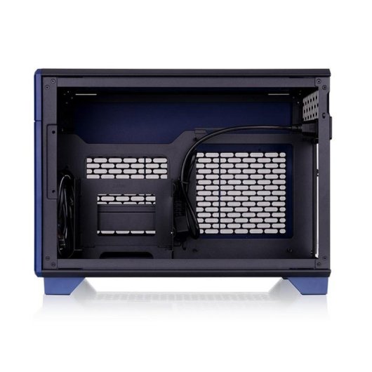 Torre Thermaltake TR100 Koralie Edition Mini-ITX Azul Janela Lateral