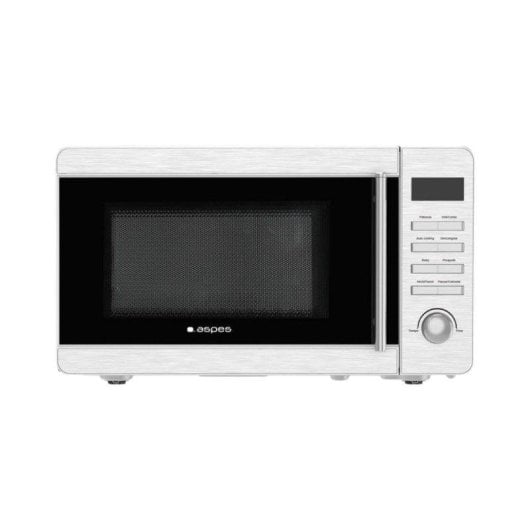 Microondas Aspes AMW2701DGX 20L 700W con Grill 8 Programas Inox
