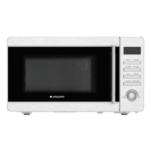 Microondas Aspes AMW2701DGX 20L 700W con Grill 8 Programas Inox