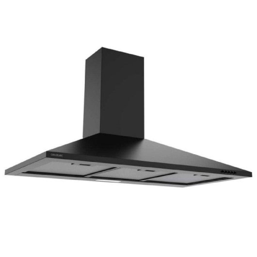 Campana extractora Cecotec Bolero Flux PM 904000 Black A 90cm motore DC LED