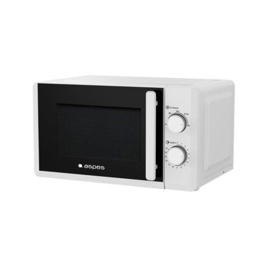 Microondas Aspes AMWC2700 20L 700W 5 Livelli LED Bianco