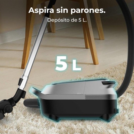 Staubsauger mit Beutel Cecotec Conga Powerbag 5000 Prostyle 890W HEPA-Filter 5L