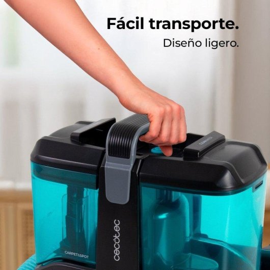 Aspiradora de Tapicerías Cecotec Conga 3000 Carpet&Spot Clean Max 450W 13kPa Depósito 1L Compacta