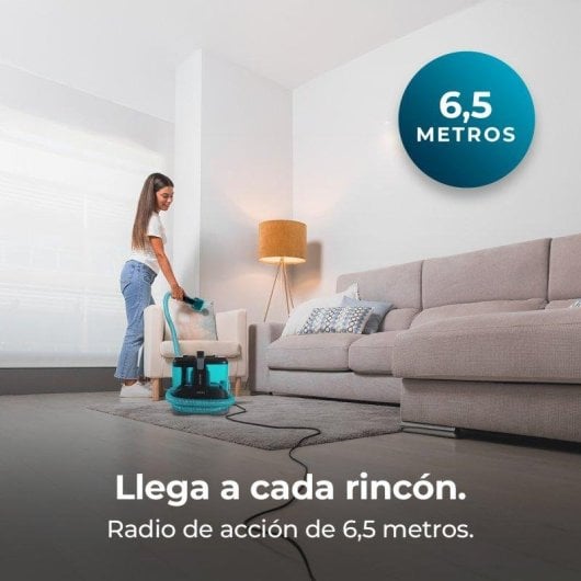Aspiradora de Tapicerías Cecotec Conga 3000 Carpet&Spot Clean Max 450W 13kPa Depósito 1L Compacta
