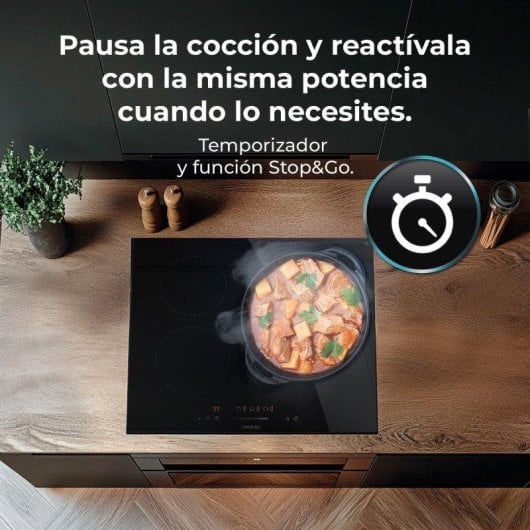 Piastra induzione Cecotec Bolero Squad I 3001 Max 3 zone 6600W 9 livelli Kidblock