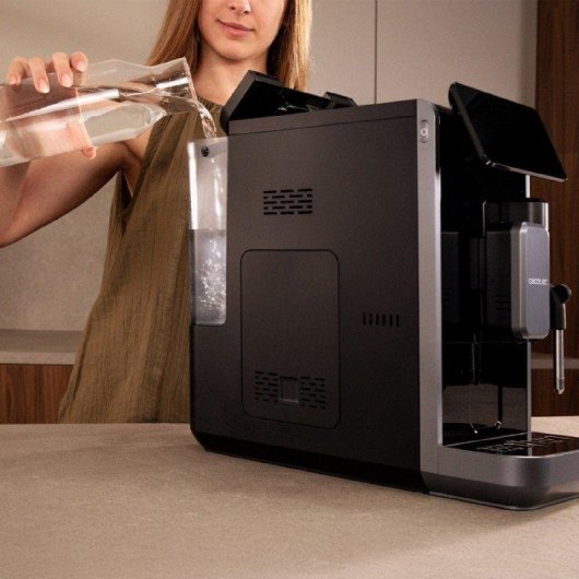 Cafetière superautomatique Cecotec Cremmaet Lungo Steam 2L 19 Bars écran tactile