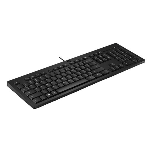 Teclado HP 125 completo de membrana USB com tecla Copilot