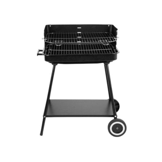 Barbacoa Aktive Altura Regulable con Ruedas 82x55x43 cm
