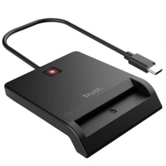 Lecteur de cartes intelligentes Trust 26253 USB-C Compact Noir