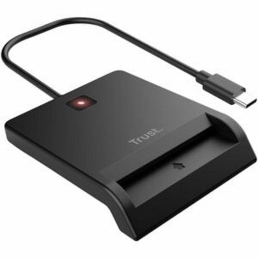 Lecteur de cartes intelligentes Trust 26253 USB-C Compact Noir