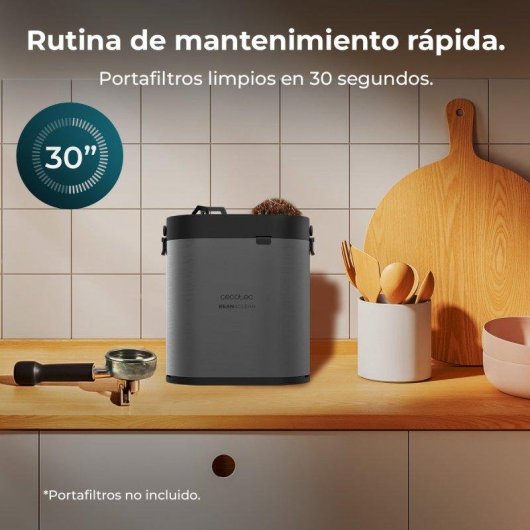 Accessoire de nettoyage électrique Cecotec Bean&clean Pro pour porte-filtre 58mm