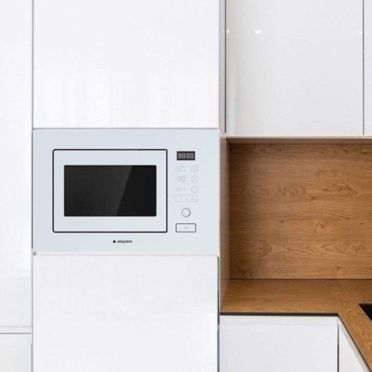 Microondas Aspes AMWI2800DGB 20 Litros 800W con Grill Display LED