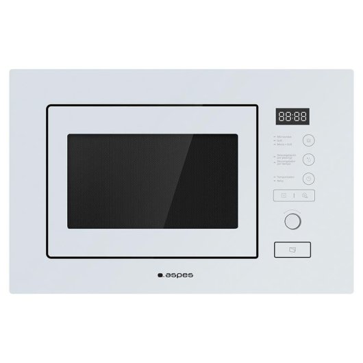 Microondas Aspes AMWI2800DGB 20 Litros 800W con Grill Display LED