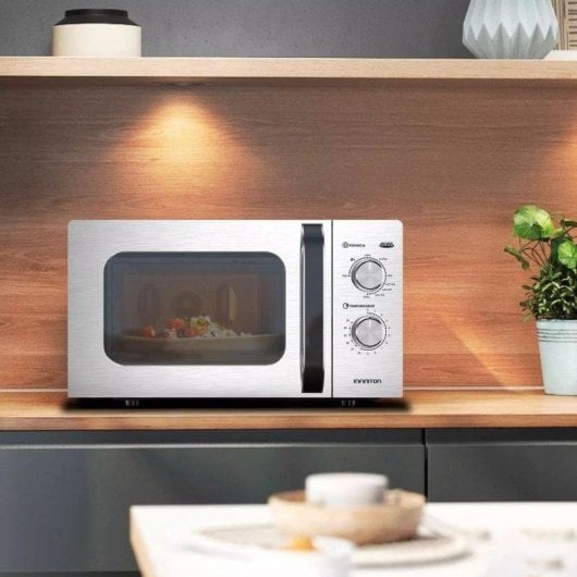 Microondas Infiniton MW-GXB2090 20L 800W con Grill Interior Cerámico