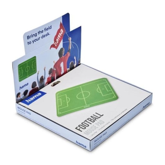 Alfombrilla Hama Football Gruen 220x180 mm Bildoberflaeche Polypropylen