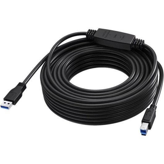 Cable Vision TC 15MUSB3.0+/BL 15 m USB 3.2 Gen 1 Noir