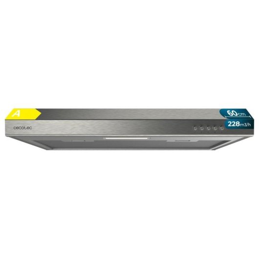 Campana extractora Cecotec Bolero Flux CM 602100 Extração 60cm Inox LED