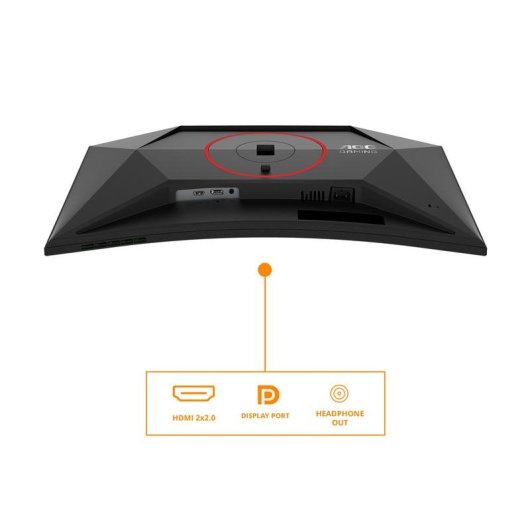 Monitor AOC G4 C27G4Z2 27" Full HD 260Hz VA Curved HDR10 Höhenverstellbar