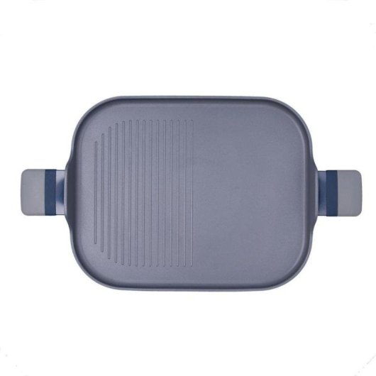 Asador Quid Baltic Aluminio Forjado Gris 28x39 Cm