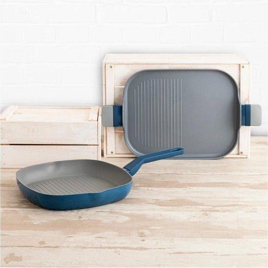 Asador Quid Baltic Aluminio Forjado Gris 28x39 Cm